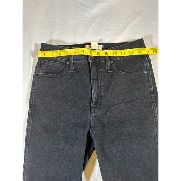 Madewell Women’s Black 10” High Rise Skinny Jeans Size 27 - Picture 6 of 9